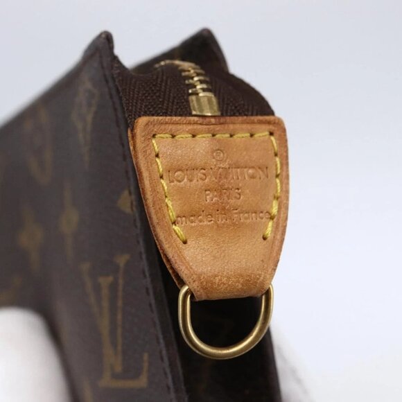 LOUIS VUITTON Monogram Bucket GM Accessory Pouch LV Auth - Picture 7 of 16